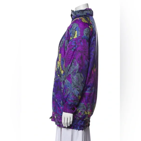 Vintage 80s 90s Obermeyer Renoir Ski Snowboard Jacket Coat Statement Colorful 6